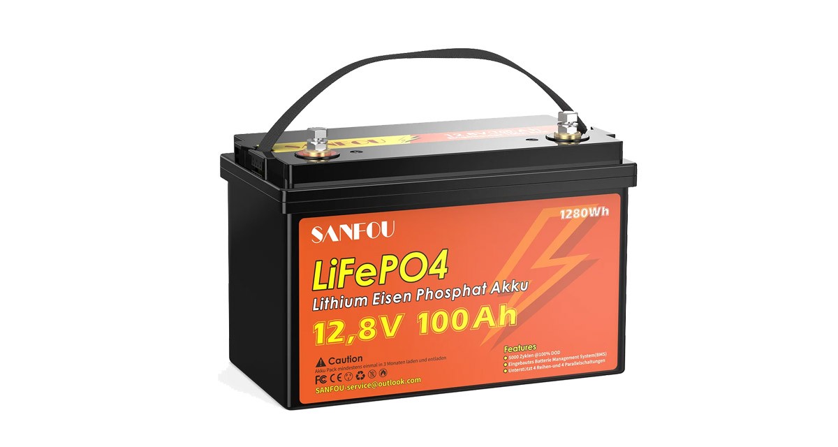 Batteria sanfou 100ah