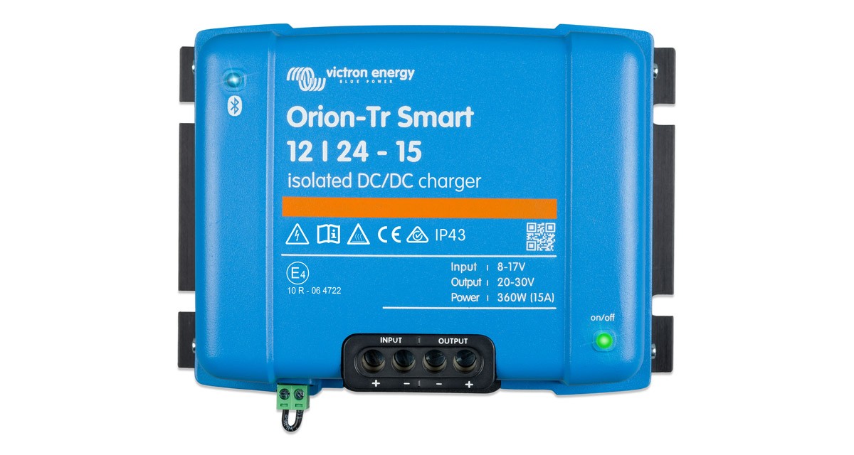 Dcdc charger orion tr smart