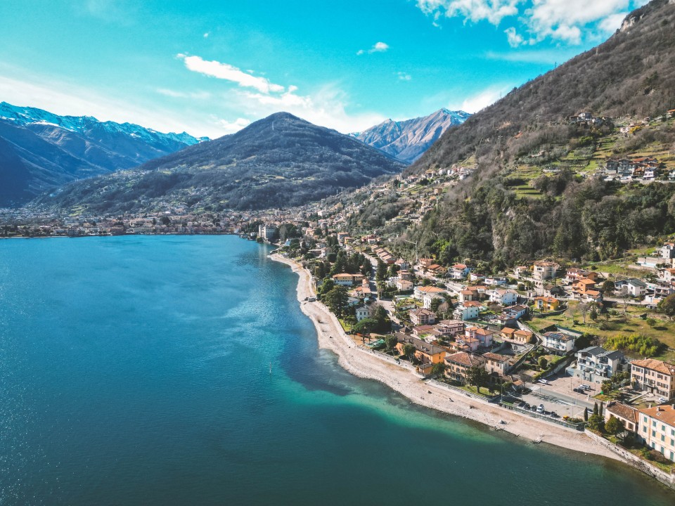Domaso e Gravedona - Paesi del Lago di Como - Italia