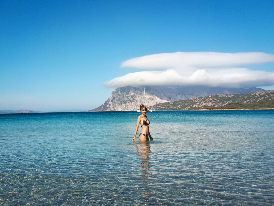 La spiaggia di Capo Coda Cavallo