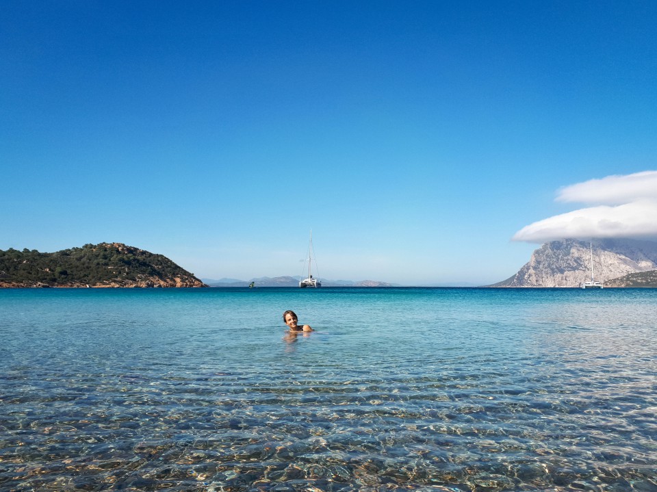 La spiaggia di Capo Coda Cavallo