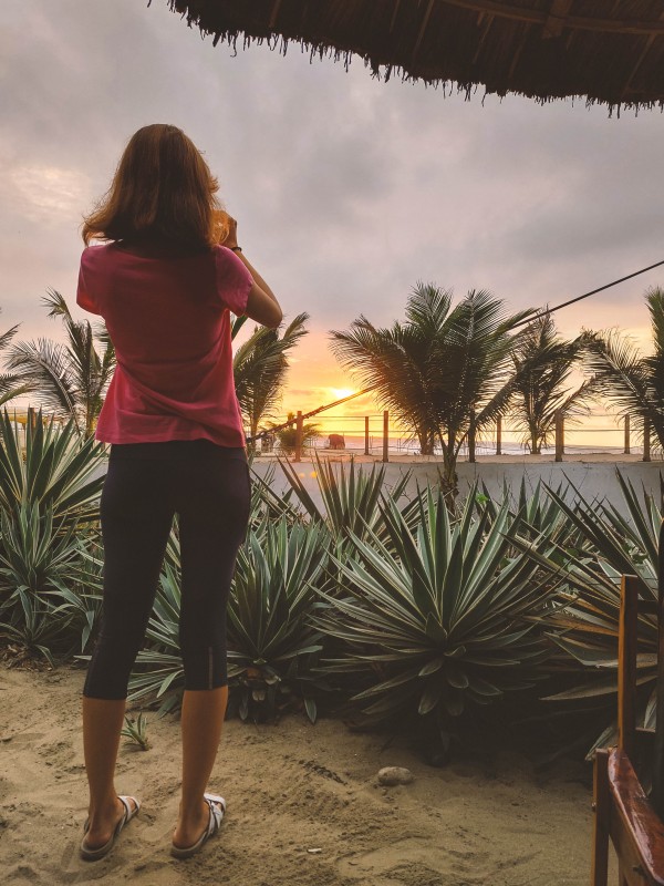 Tramonto a Canoa