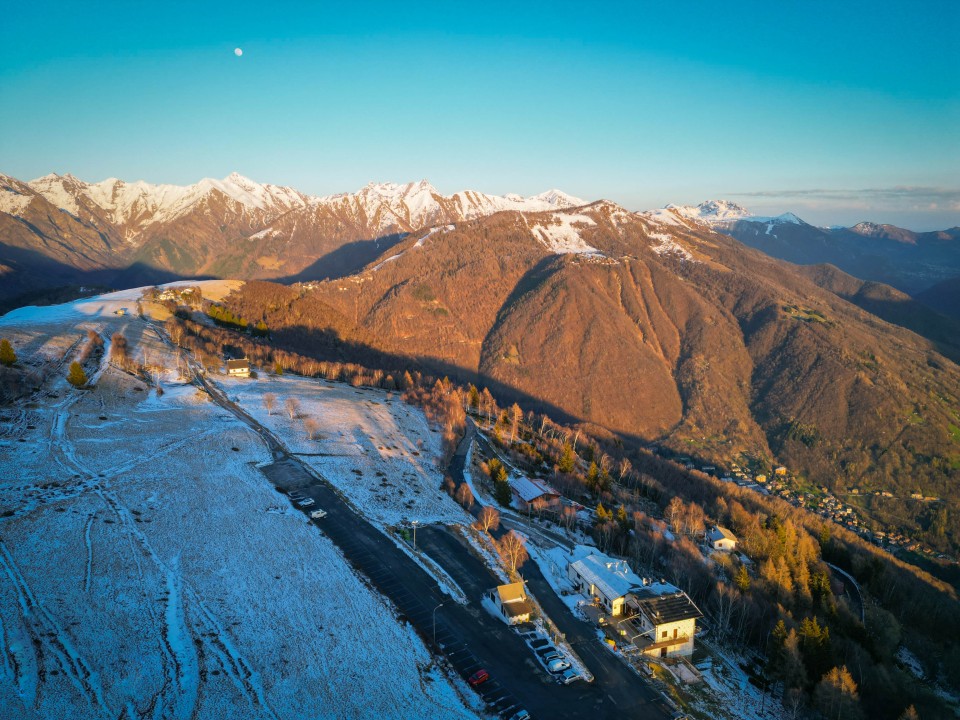 Tramonto all'Alpe Giumello