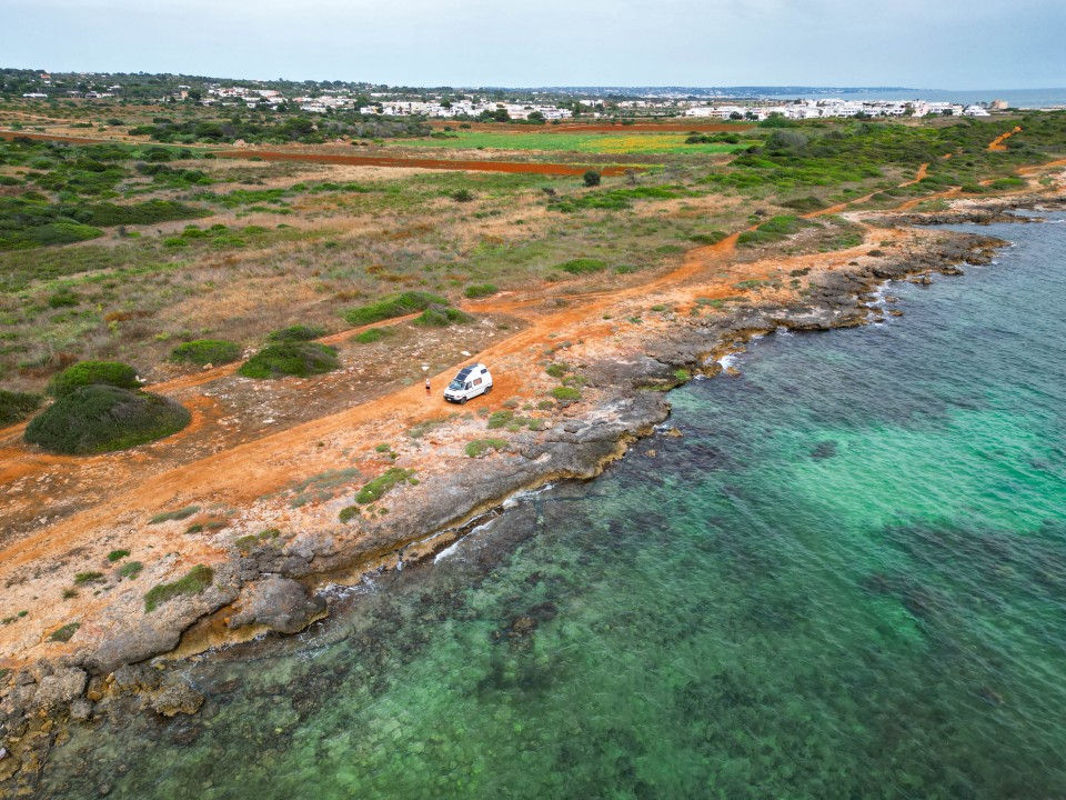 Spiaggia di Salve - Torre Pali