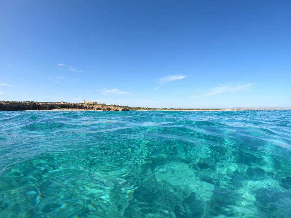 Il mare della Riserva di Vendicari