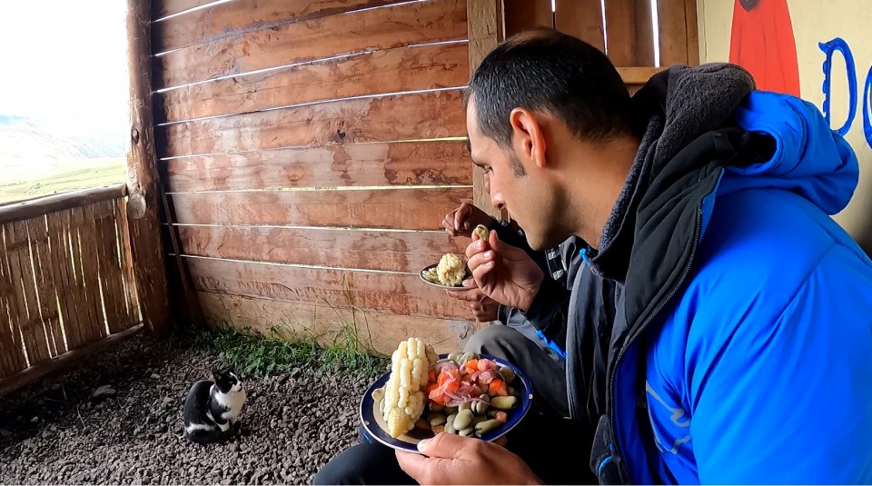 Pranzo alla Laguna di Ozogoche