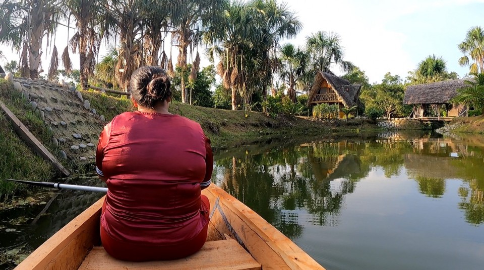 Tour in canoa della laguna