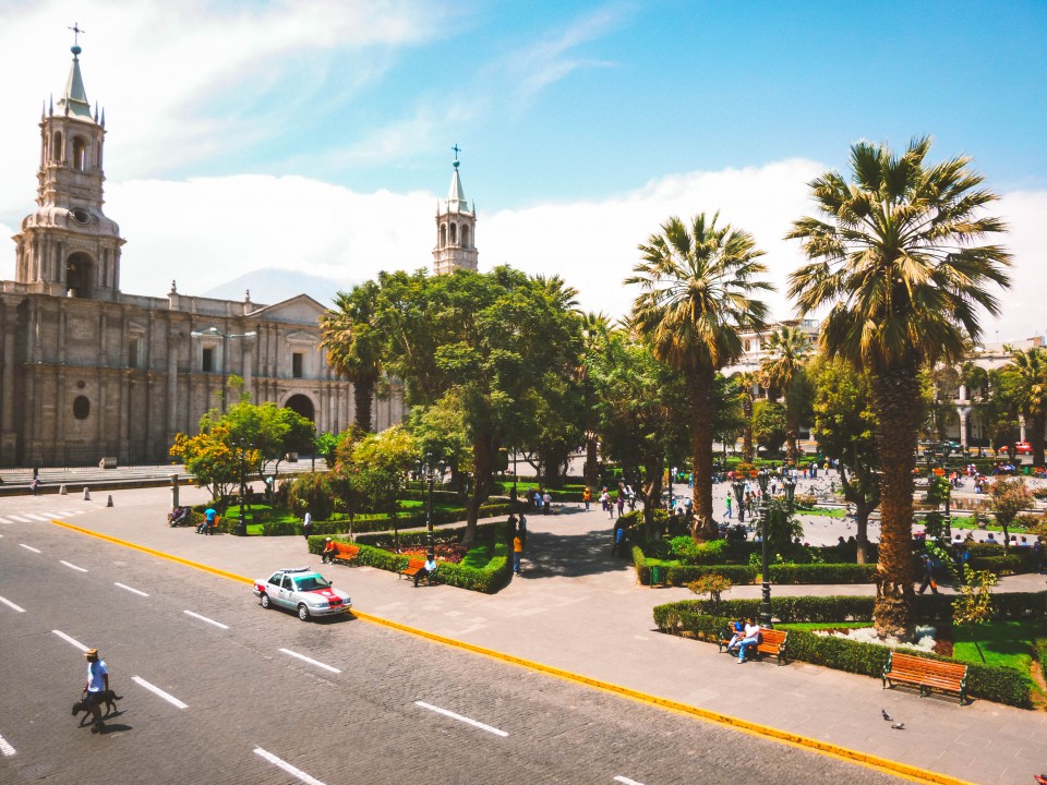 Piazza principale di Arequipa