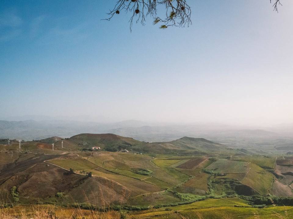 Panorama dalla cima di Monte Baronia