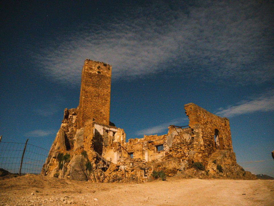 Il castello di notte