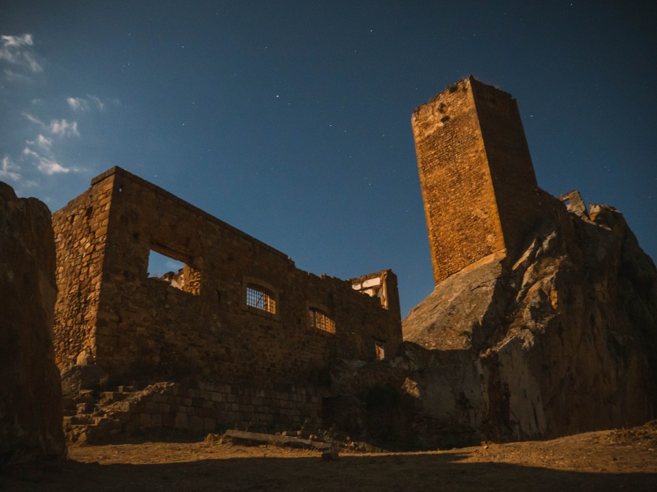 Luna piena al castello