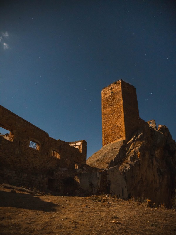 Luna piena al castello