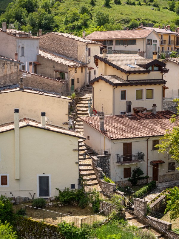 Vista dal Castello di Barrea