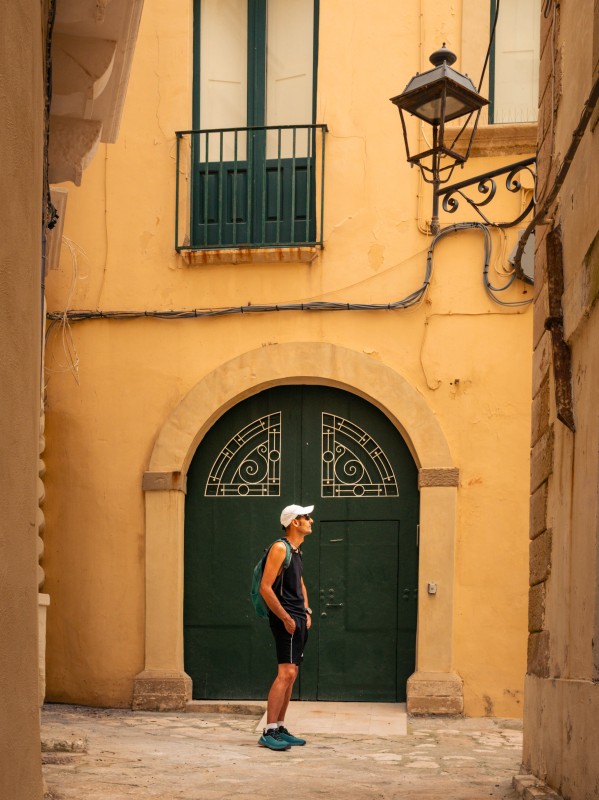 Le vie del centro storico di Otranto