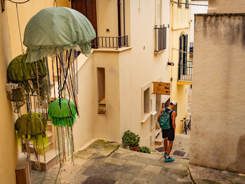 Le vie del centro storico di Otranto