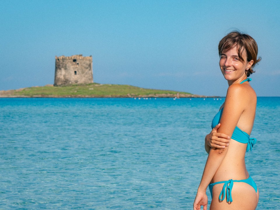 Bagno alla spiaggia La Pelosa