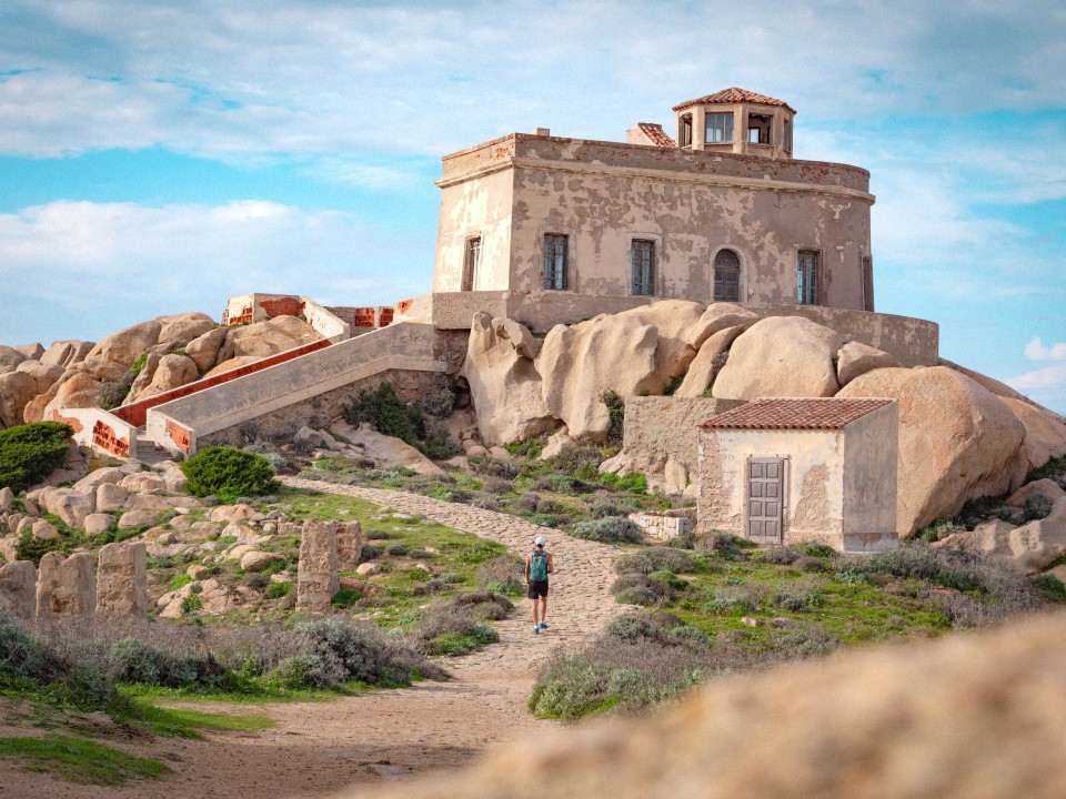 Antico faro di Capo Testa