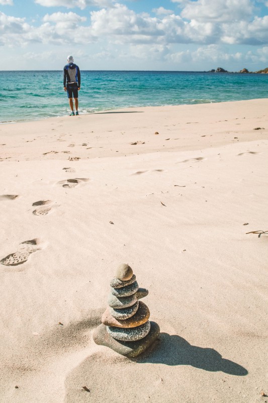 La spiaggia Is Piscadeddus