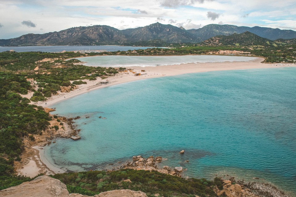 La spiaggia di Porto Giunco