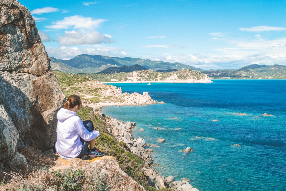 Trekking sul promontorio di Capo Carbonara