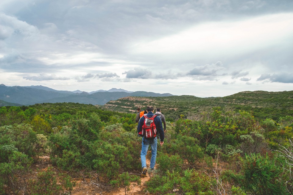 Trekking a Su Fossu de Su Para