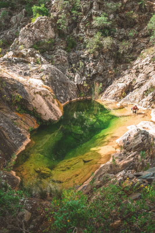 Trekking a Su Fossu de Su Para