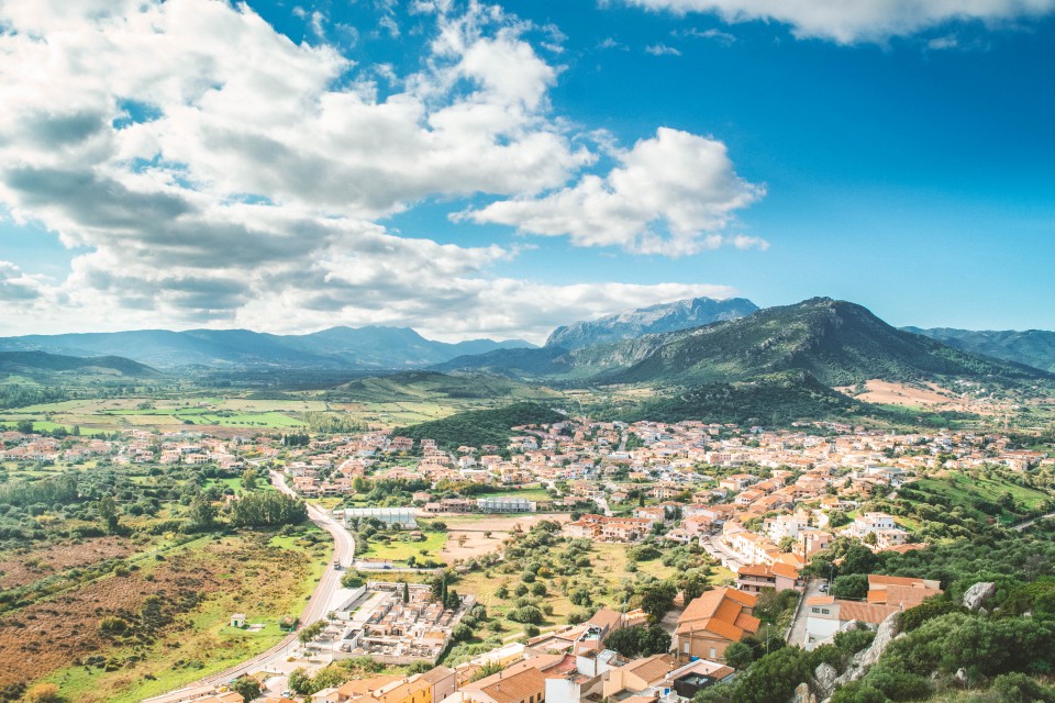 Panorama dal Castello della Fava