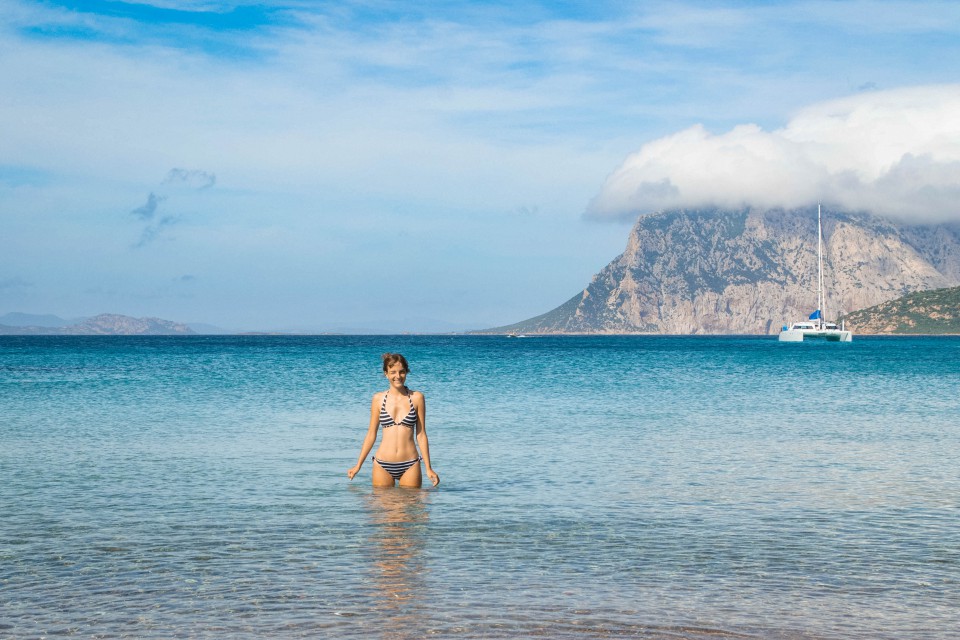 La spiaggia di Capo Coda Cavallo