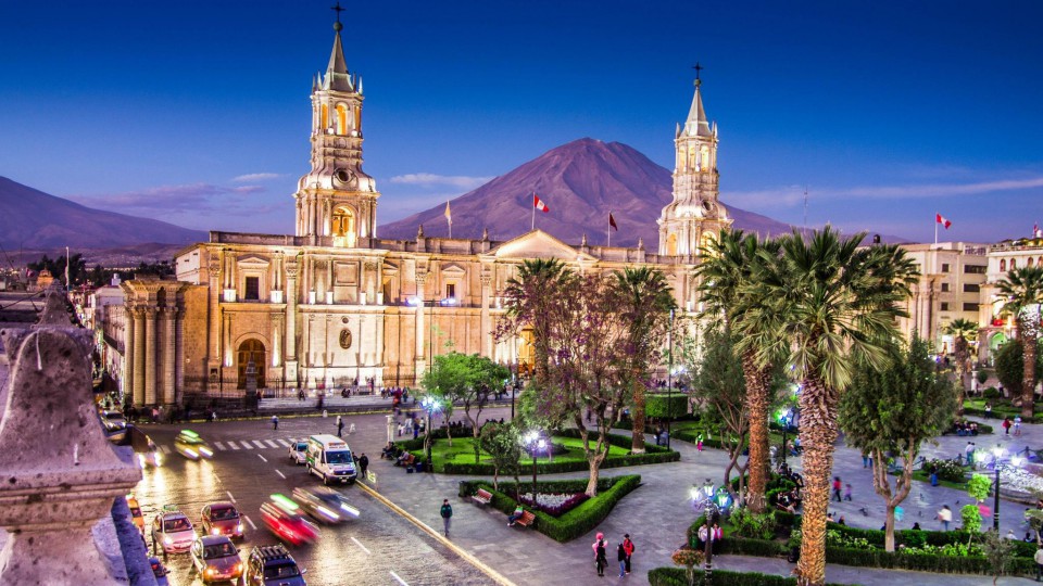 Piazza principale di Arequipa