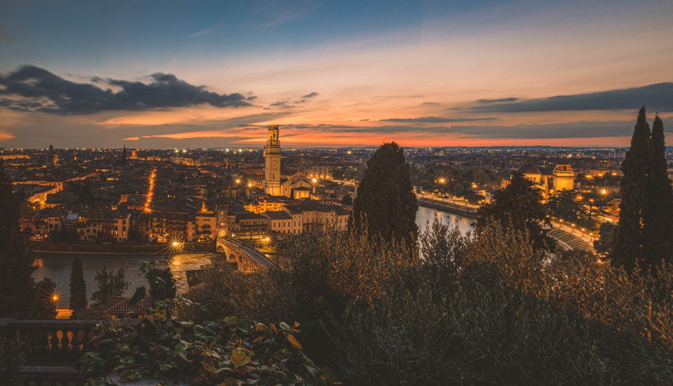 Verona di sera