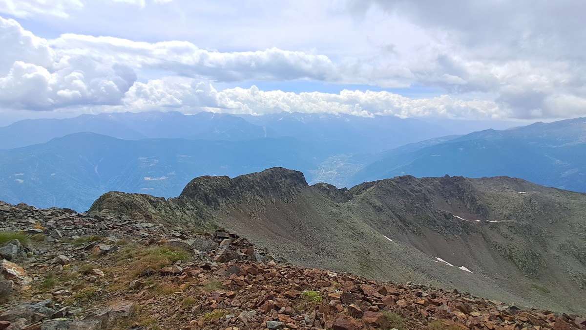 Panorama dalla cima del Monte Masuccio