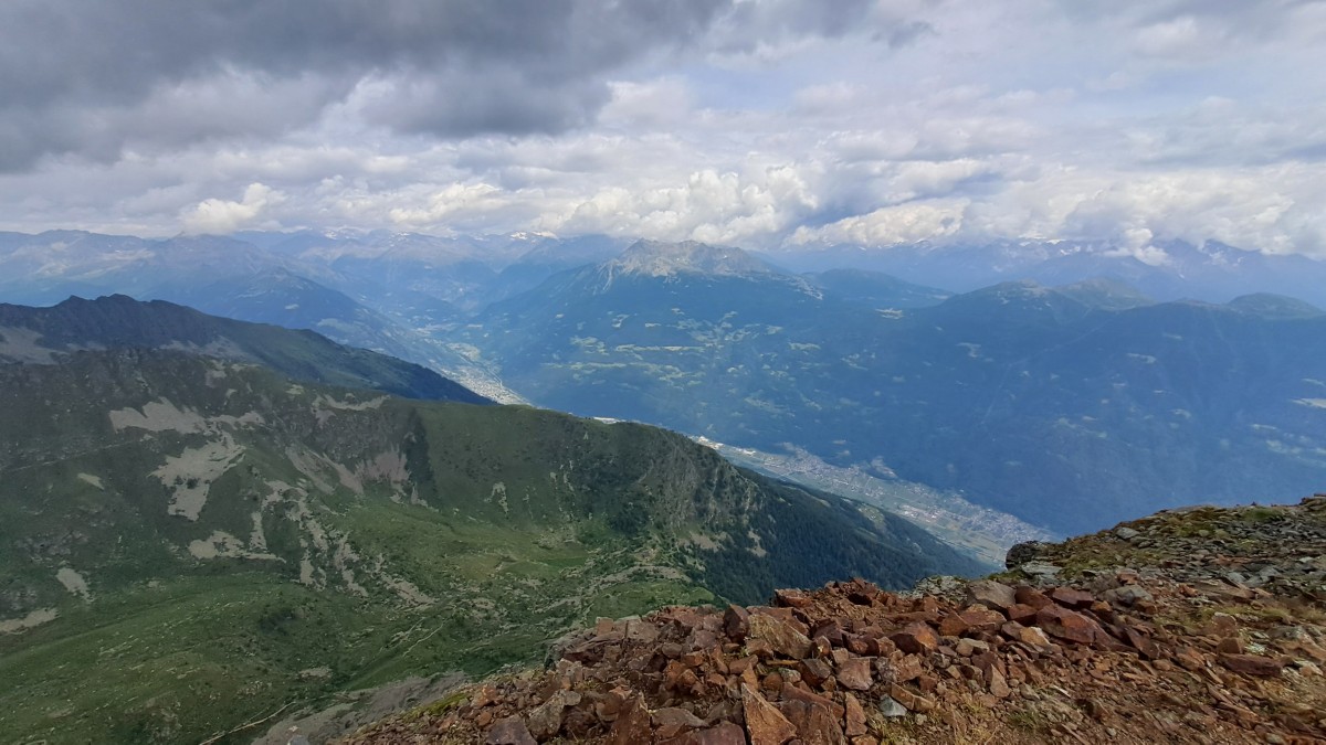 Panorama dalla cima del Monte Masuccio