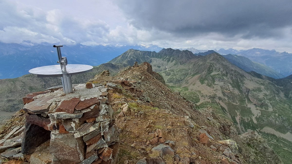 Panorama dalla cima del Monte Masuccio