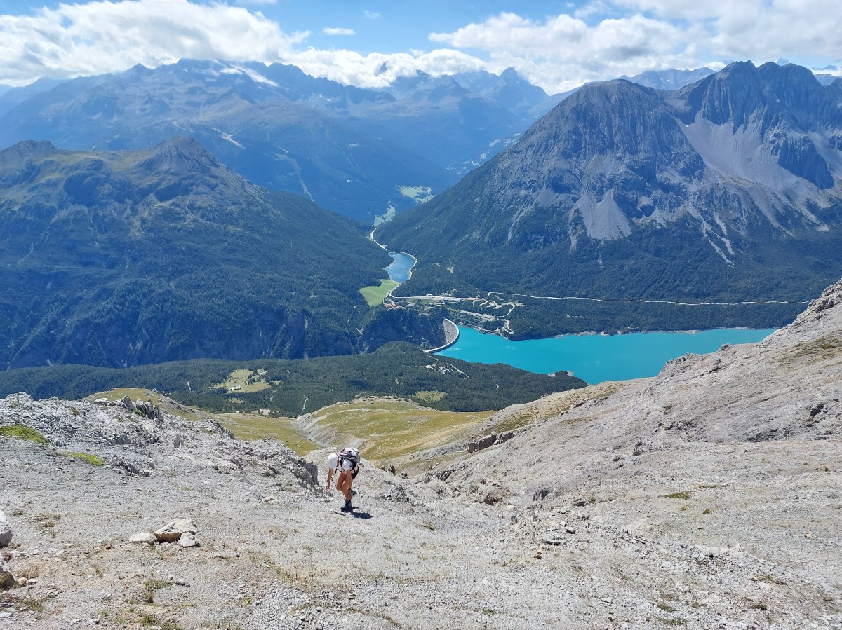 Vista dalla cima del Monte Solena