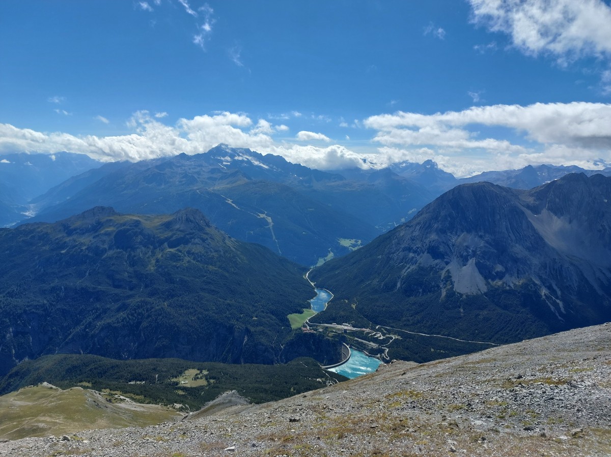 Vista dalla cima del Monte Solena