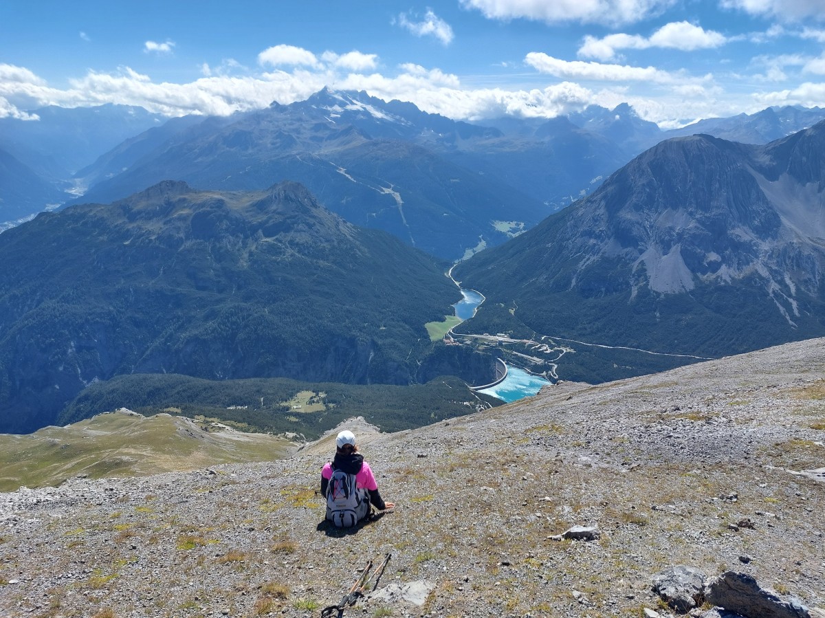 Vista dalla cima del Monte Solena