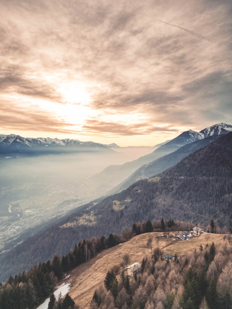 Panorama verso Sondrio