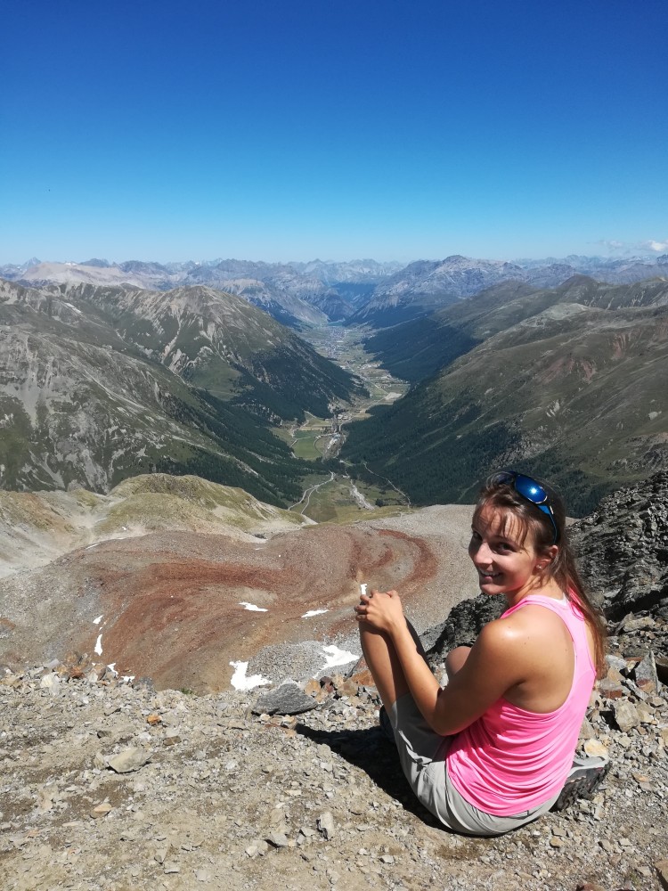 Sulla cima del Monte Vago