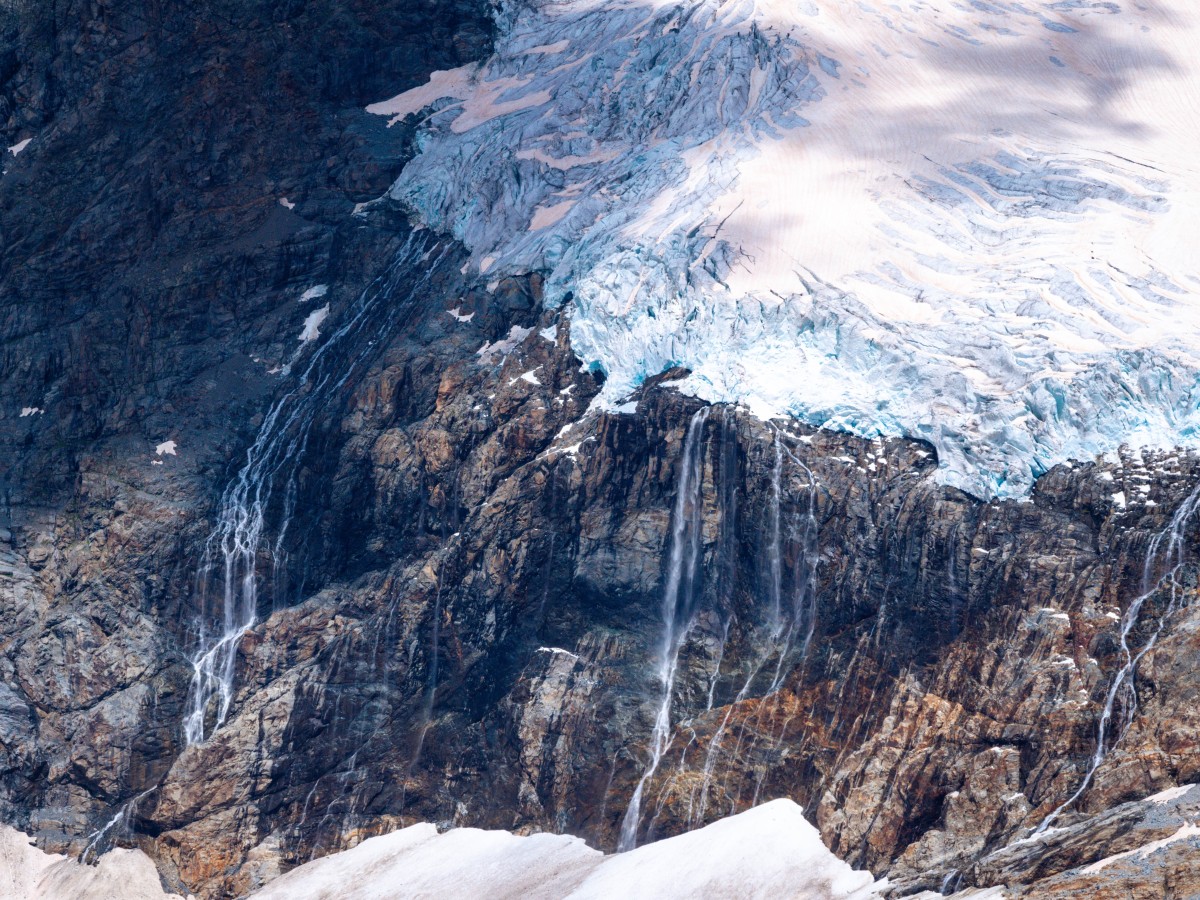 Ghiacciaio Fellaria visto dalla Cima Fontana