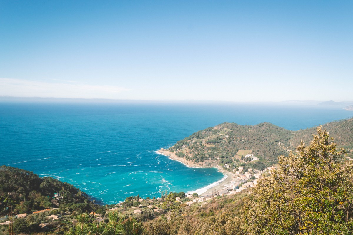  Bonassola dal Monte Rossola